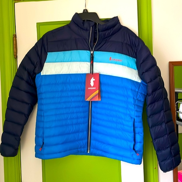 NWT Cotopaxi jacket - Fuego Down - Woman’s Large Maritime & Saltwater navy - Picture 14 of 14